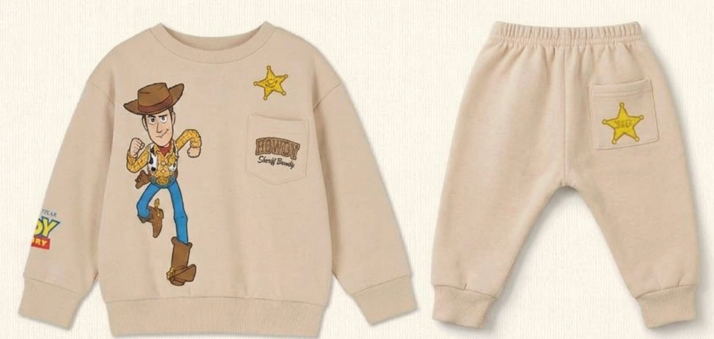 Pack X3 Conjunto Buzo y pantalon toy story