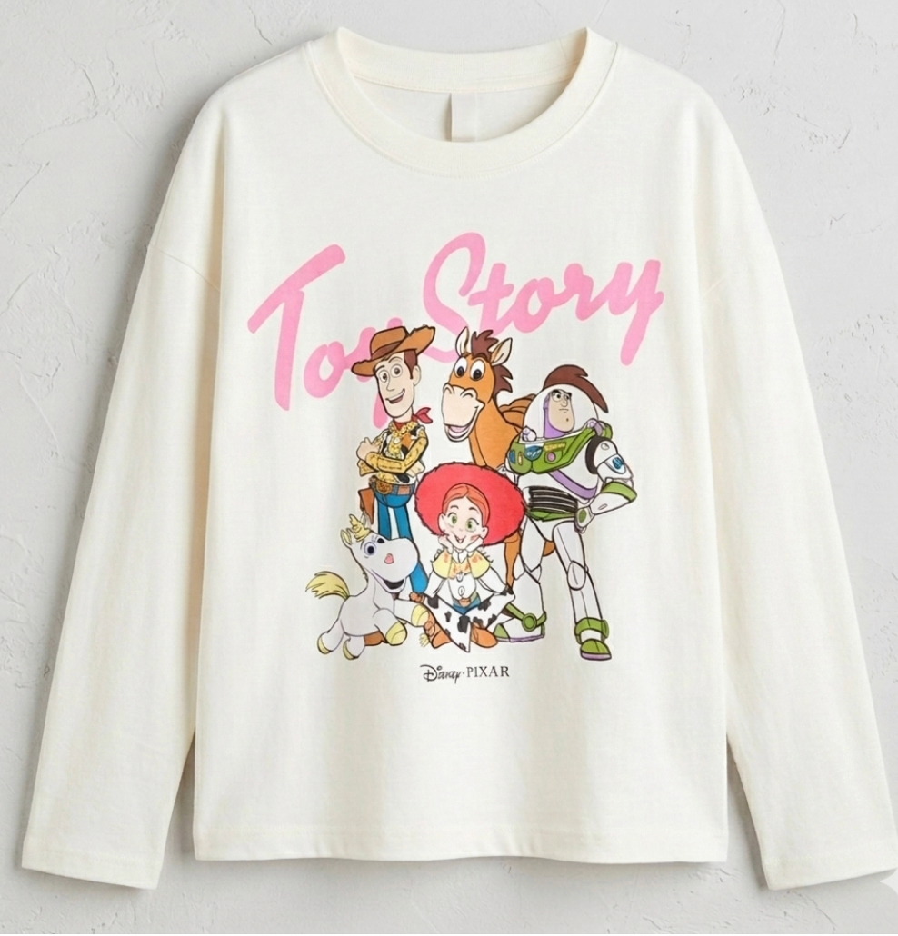 Pack X3  Remeras  toy Story Blanca