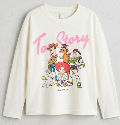 Pack X3  Remeras  toy Story Blanca