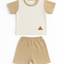 Pack X3 Conjunto remera combinada y short liso