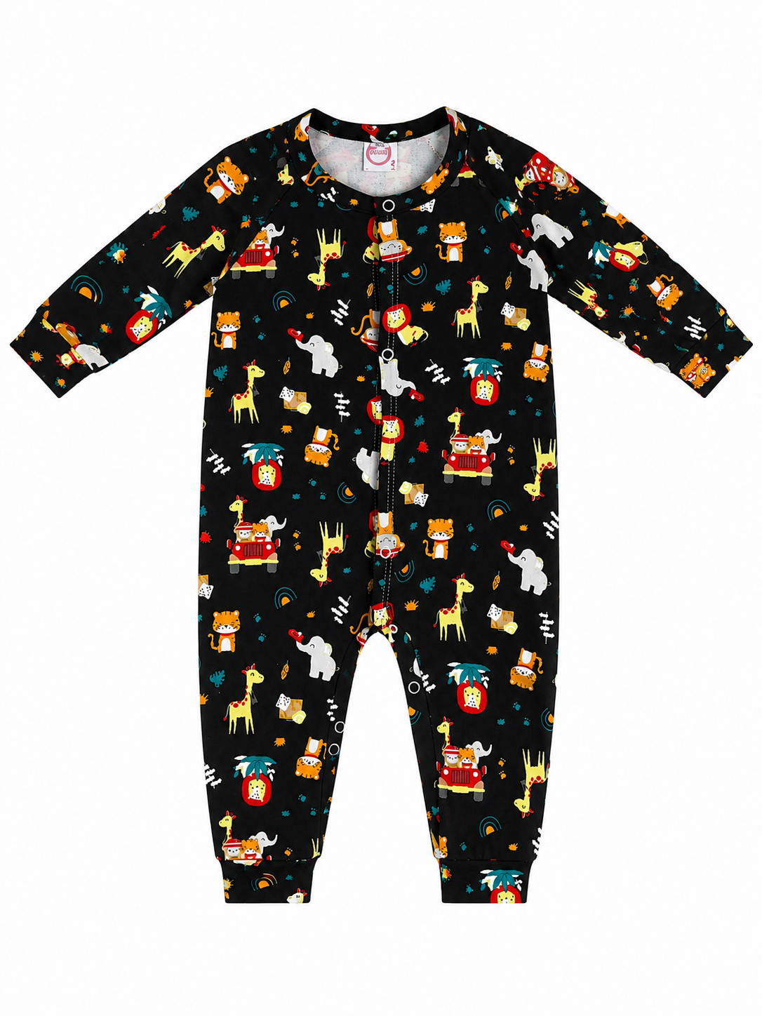 Pack X4 Enterito pijama estampado