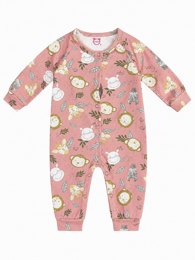 Pack X4 Enterito pijama estampado
