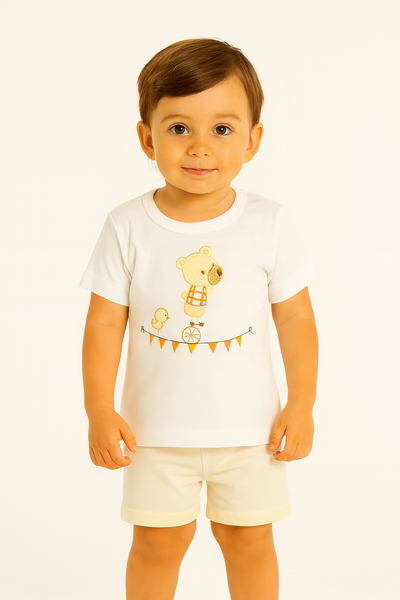 Pack X6 Remera Bordada Interlok