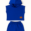 Pack X5 Conjunto buzo sin mangas con short liso