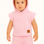 Pack X5 Conjunto buzo sin mangas con short liso