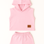 Pack X5 Conjunto buzo sin mangas con short liso