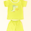 Pack X5 Conjunto remera bordada con short