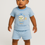 Pack X5 Conjunto remera bordada con short