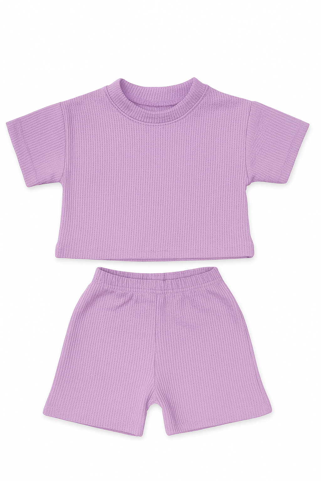 Pack X3 Conjunto wafle pupera y short