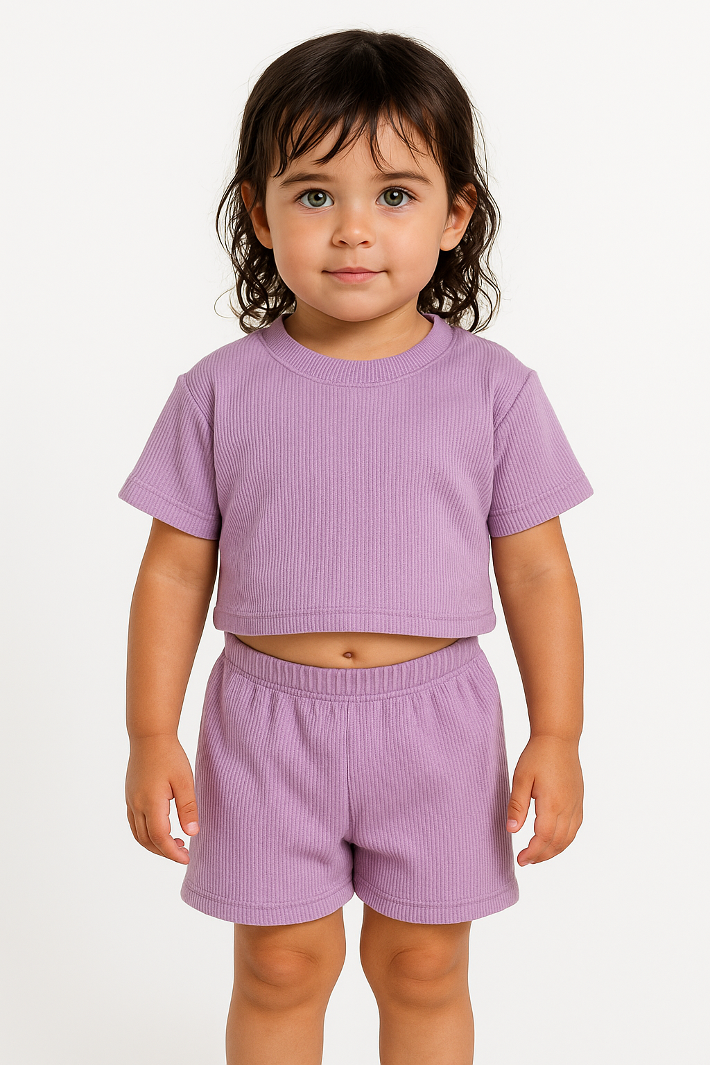 Pack X3 Conjunto wafle pupera y short