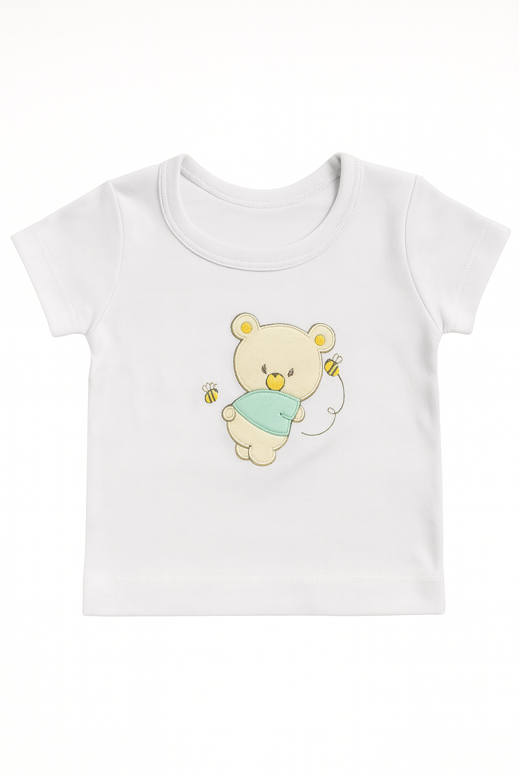 Pack X12 Remera manga corta Bordada