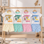 Pack X5 Conjunto remera con estampa y short estampado