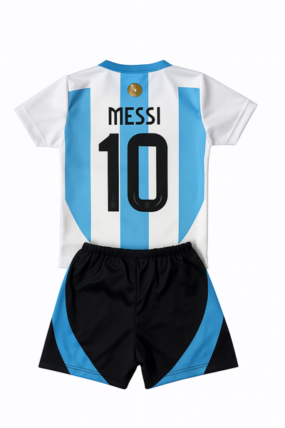 Pack X5 Conjunto Argentina remera y short