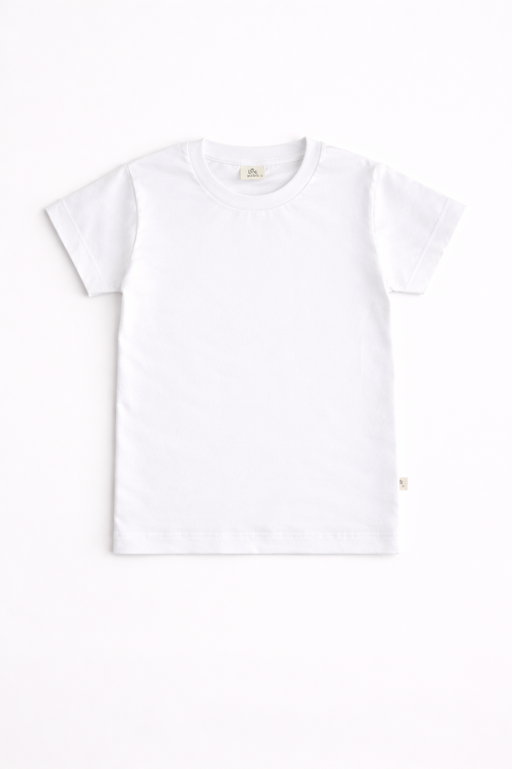 Pack X6 Remera manga corta Colegial