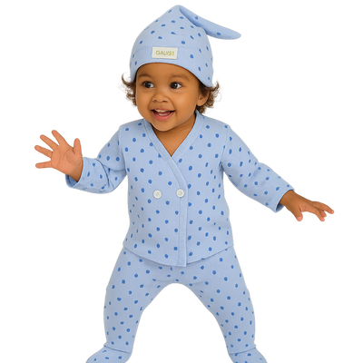 Pack x5 - 10 Conjunto con broche X3 Lunar-Estampado