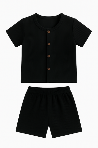 Pack X3 Conjunto camisa y short liso.