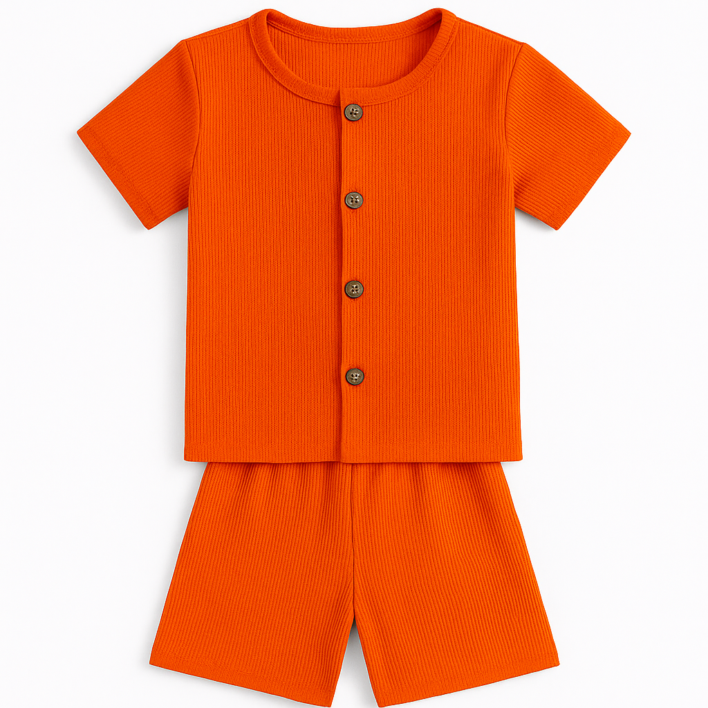 Pack X3 Conjunto camisa y short liso.