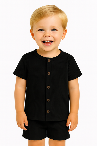 Pack X3 Conjunto camisa y short liso.