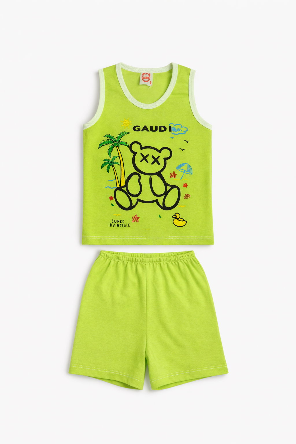 Pack X5 Conjunto Musculosa y Short