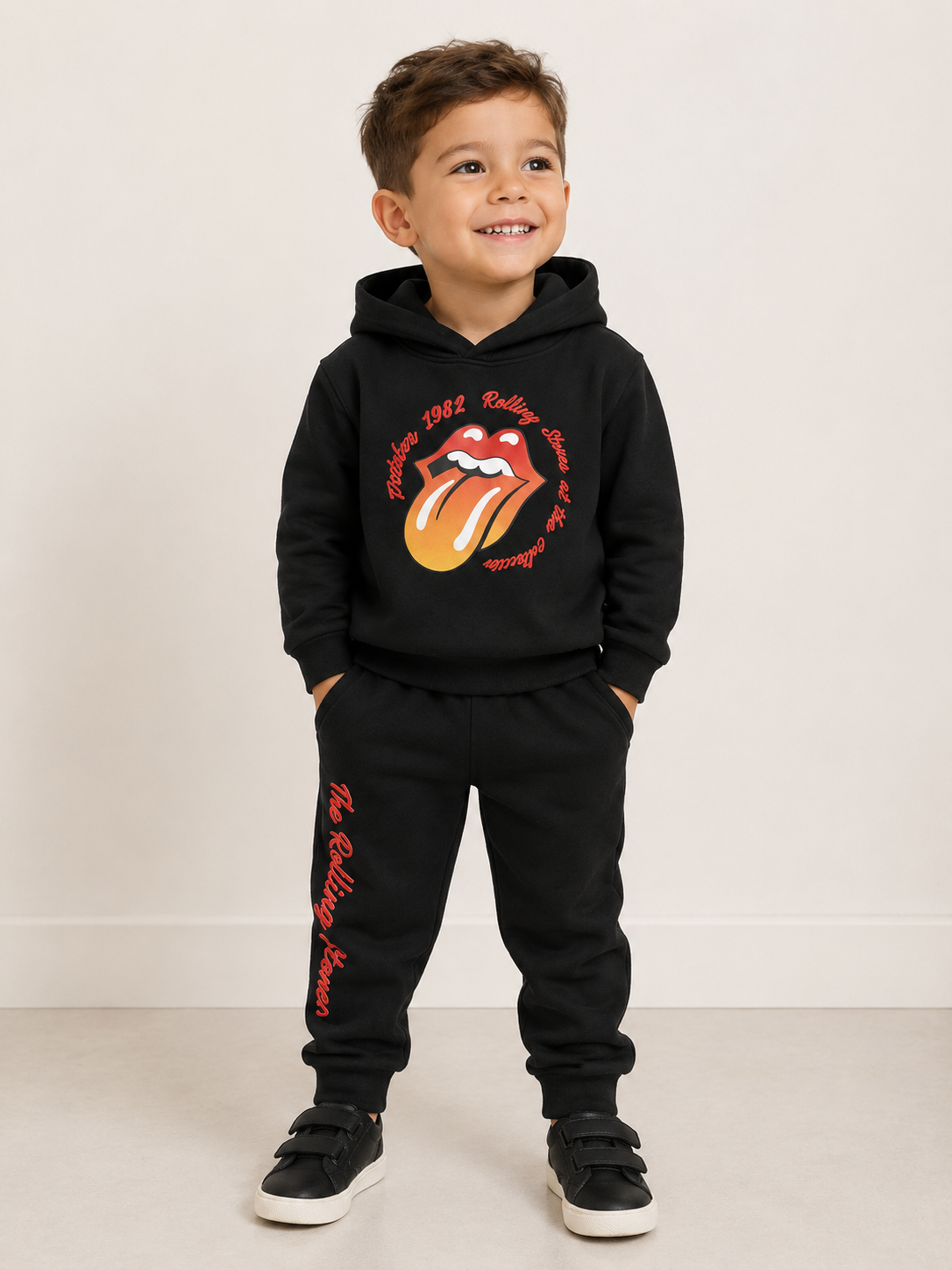 Pack X3 Conjunto Buzo y pantalon The Rolling Stones