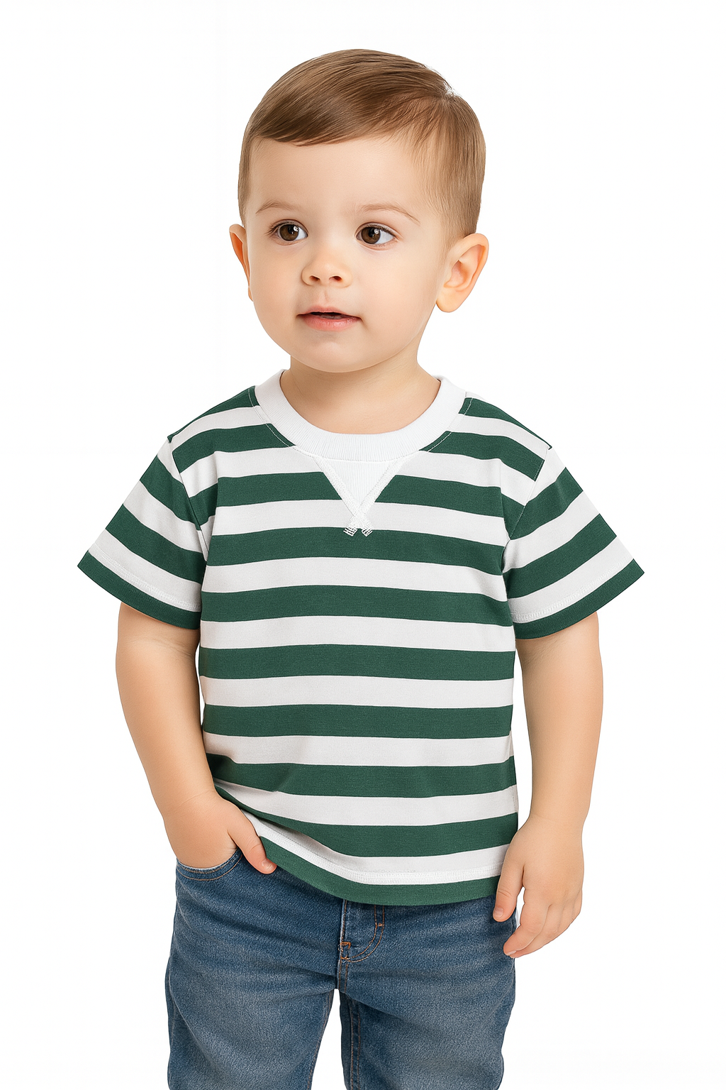 Pack X5 remera rayada