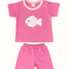 Pack X5 Conjunto remera bordada con short