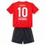 Pack X5 Conjunto Independiente remera y short