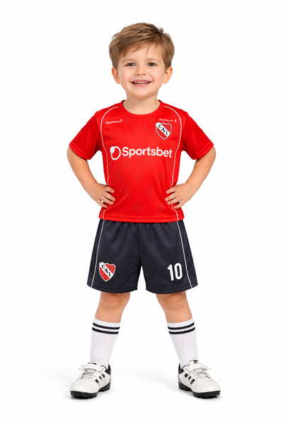 Pack X5 Conjunto Independiente remera y short