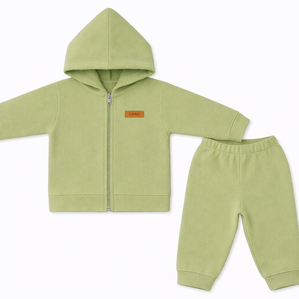 Pack X3 Conjunto de Polar campera y pantalon Liso