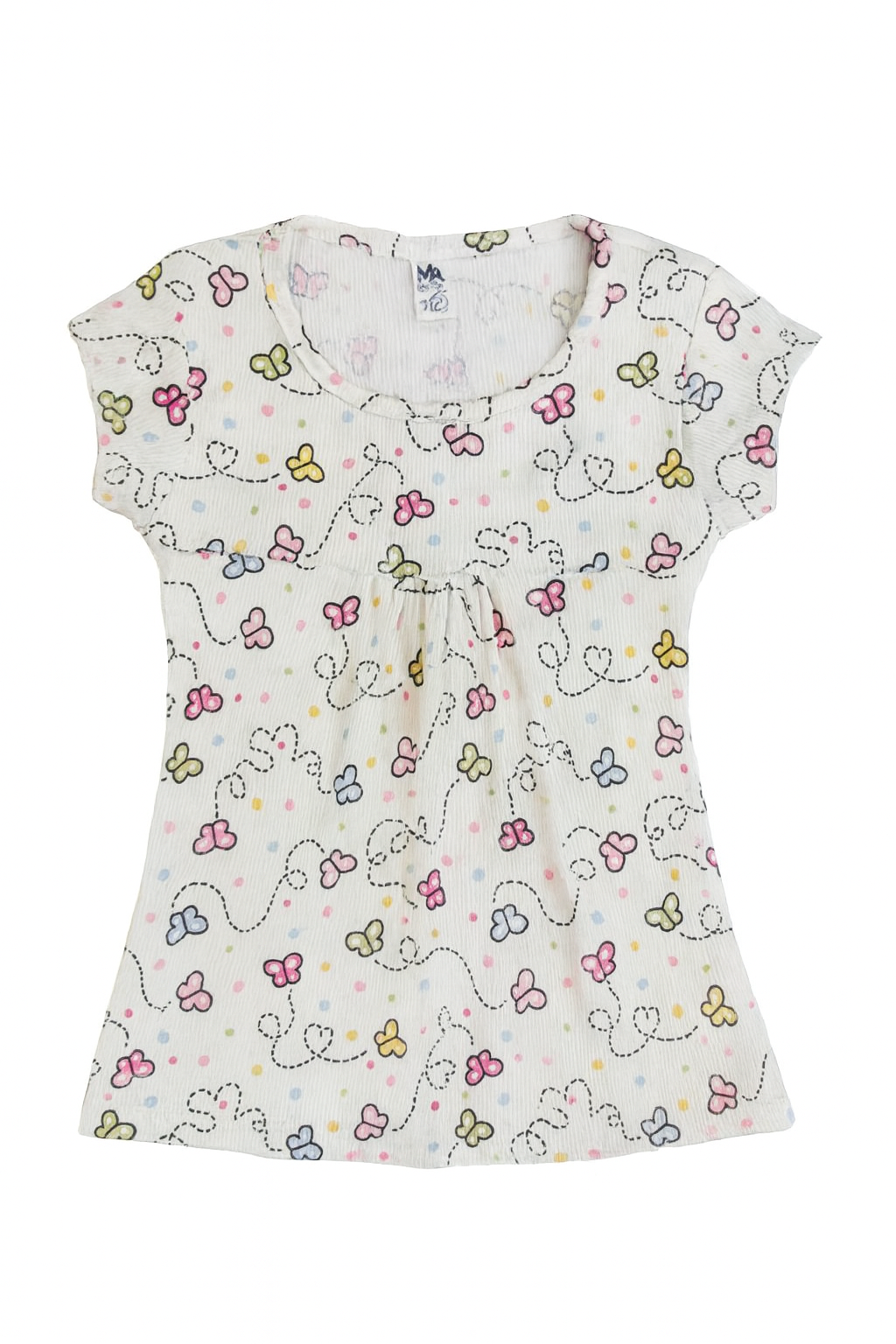 Pack x6 vestido wafle estampado