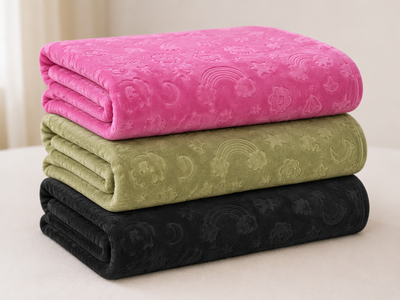 Pack x3 Manta de plush 1m x 1.5m