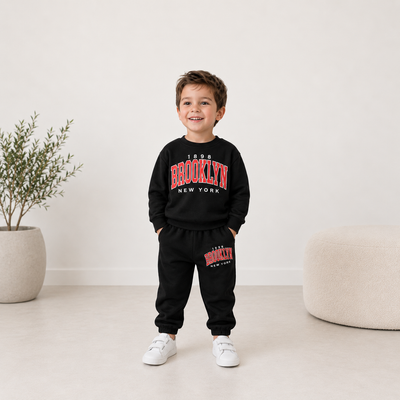 Pack X5 Conjunto de Frisa Buzo y Pantalón Brooklyn