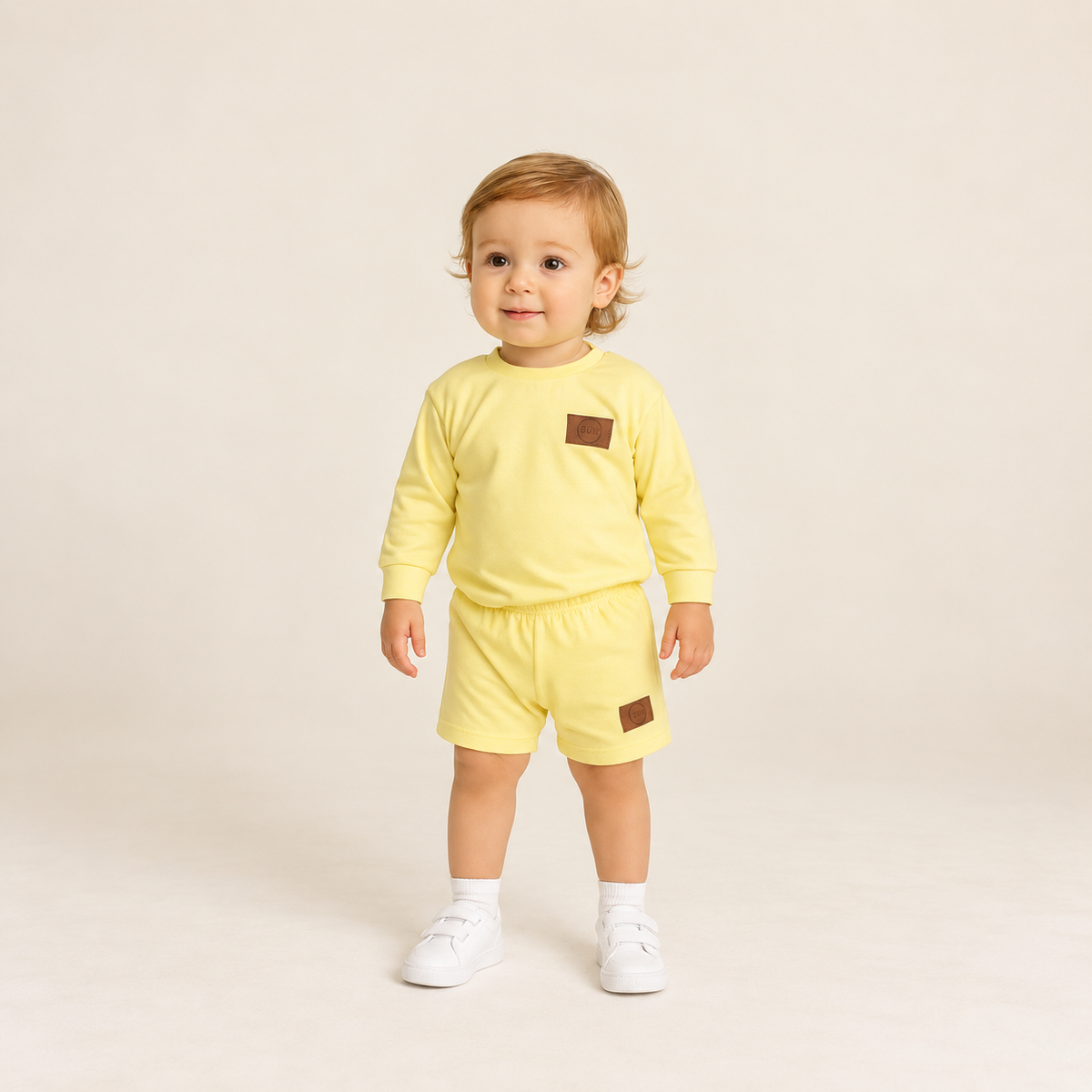 Pack X3 Conjunto buzo y short Liso