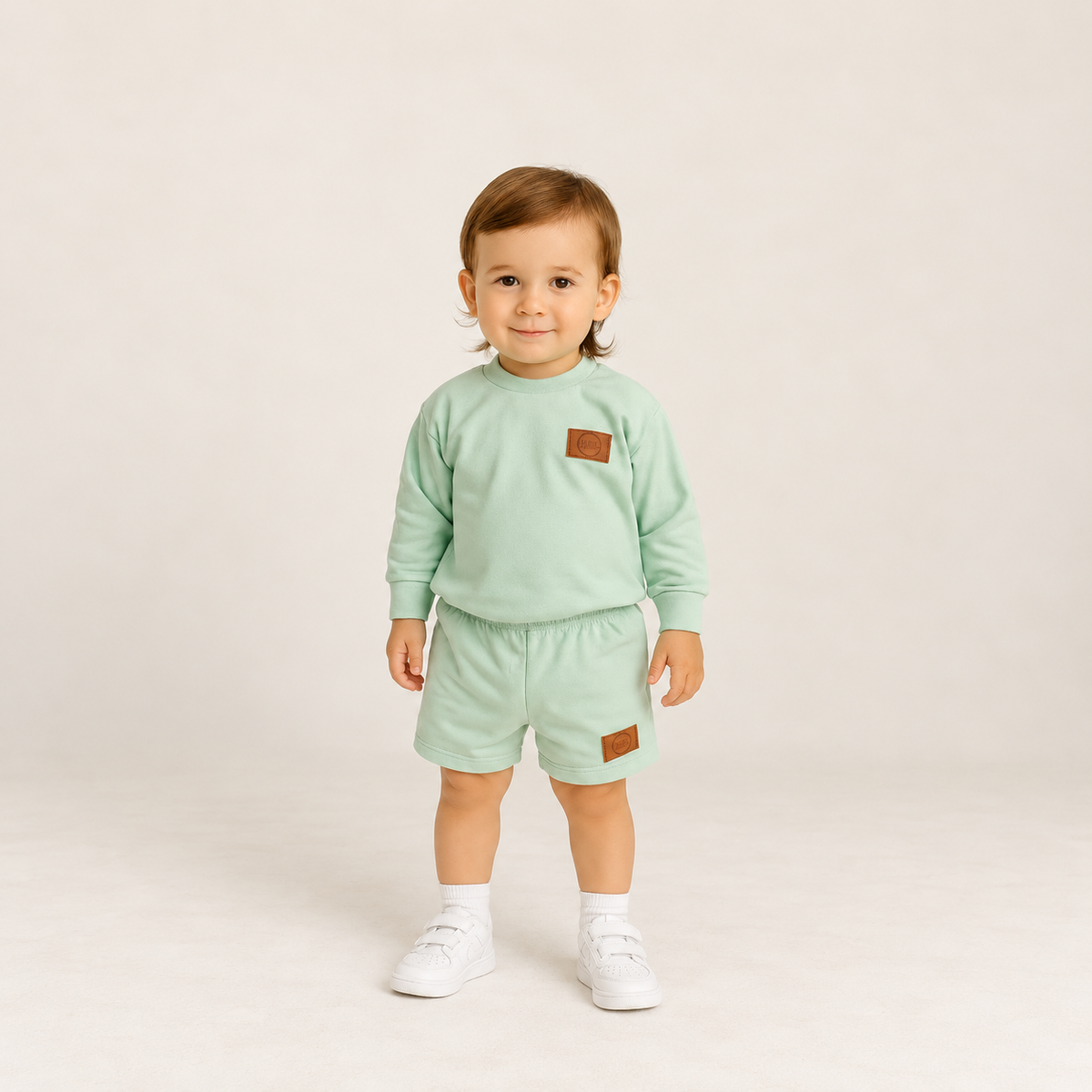 Pack X3 Conjunto buzo y short Liso