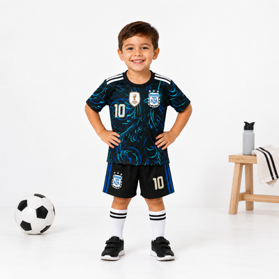 Pack X5 Conjunto Argentina suplente remera y short