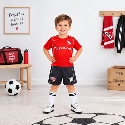 Pack X5 Conjunto Independiente remera y short
