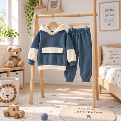 Pack X3 Conjunto buzo y pantalon combinado darlon