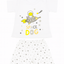 Pack X5 Conjunto remera con estampa y short estampado