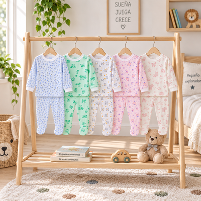 Pack x6 - 10 Conjunto 2 piezas Estampado