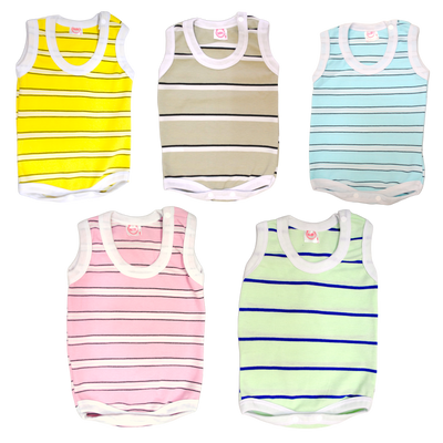 Pack X5 Body Musculosa Pique