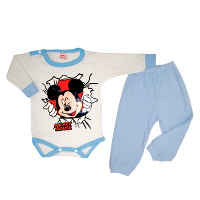 Pack X5 Conjunto x2 Body y Pantalon con estampa Personajes