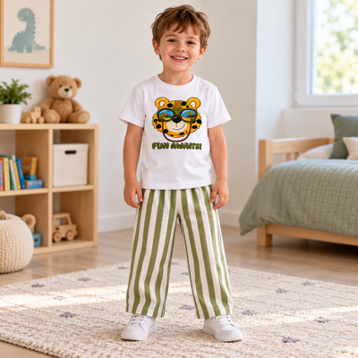 Pack X3 Conjunto Remera y pantalon verde