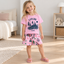 Pack X3 Conjunto remera con estampa y short estampado Bosque
