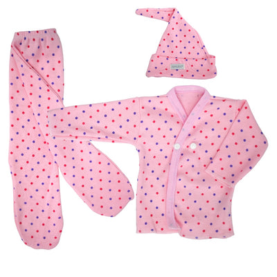 Pack x5 - 10 Conjunto con broche X3 Lunar-Estampado