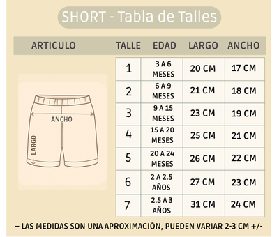 Pack X5 Conjunto 2 piezas remera con estampa y short