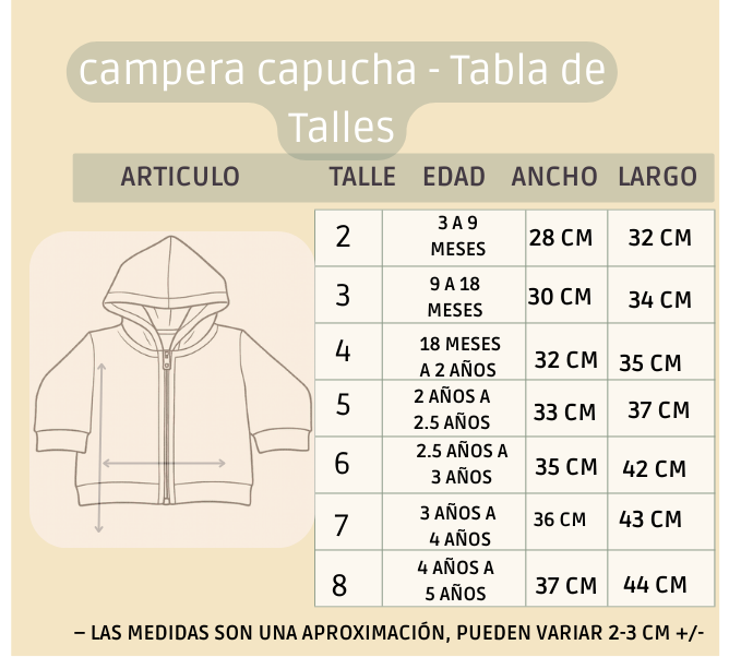 Pack X3 Campera Darlon soft