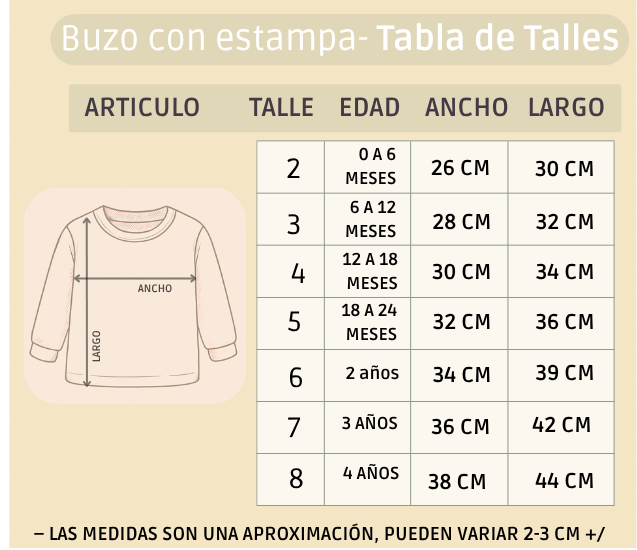 Pack X2 Buzos con estampa (Miffy)