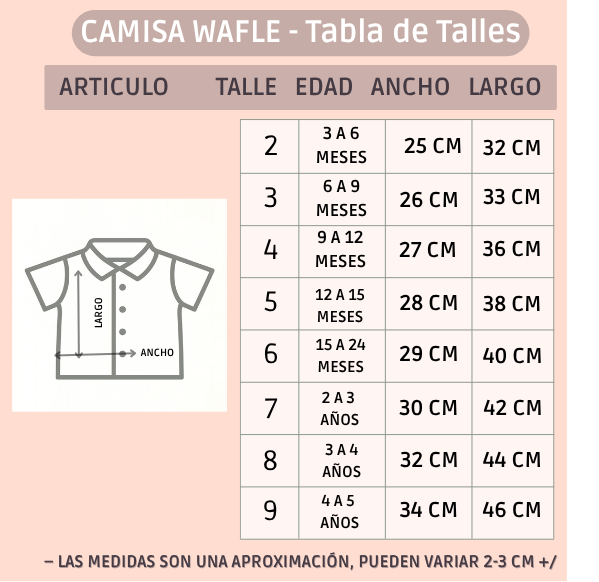 Pack X3 Conjunto camisa y short liso.