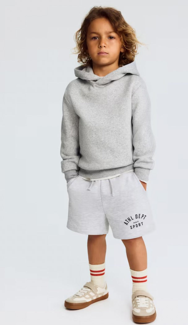 Pack X3 Conjunto Buzo liso y short con estampa