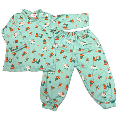 Pack X5 Conjunto Pijama estampado manga larga Juguetes